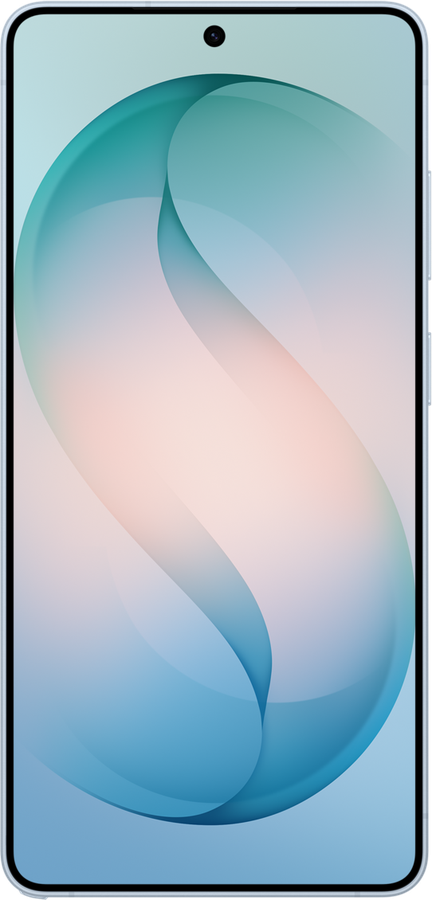 Galaxy S26 Ultra in Sky Blue, front